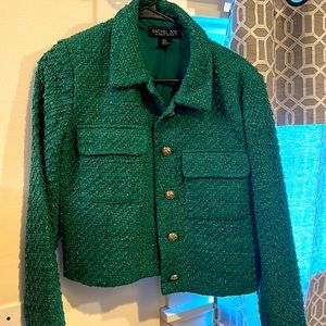 Rachel Zoe green jacket